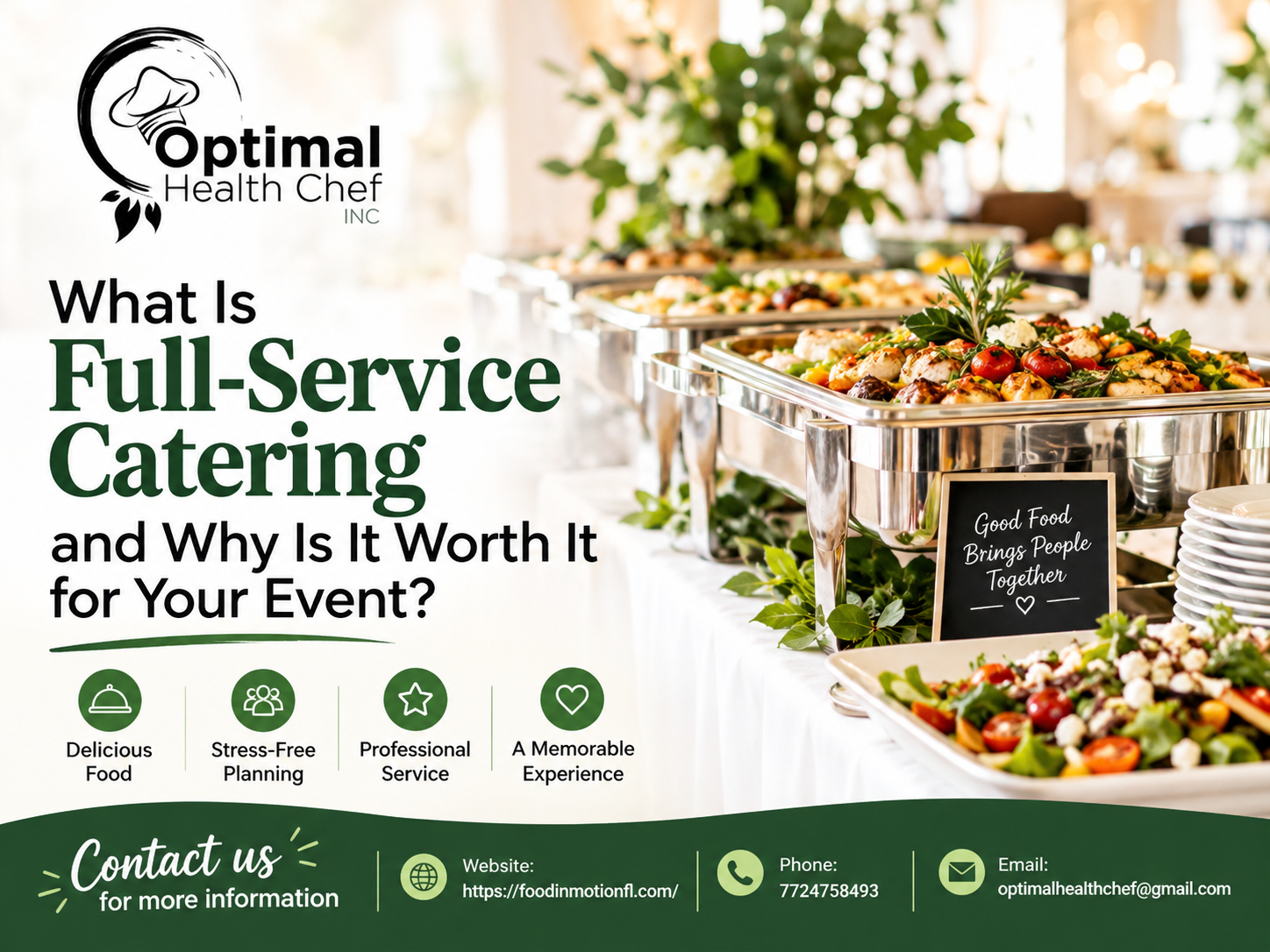 What Is Full-Service Catering and Why Is It Worth It for Your Event?