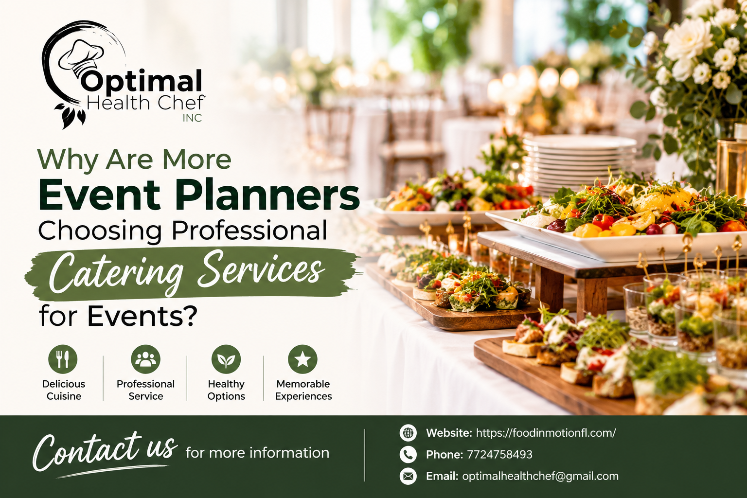 Why Are More Event Planners Choosing Professional Catering Services for Events?