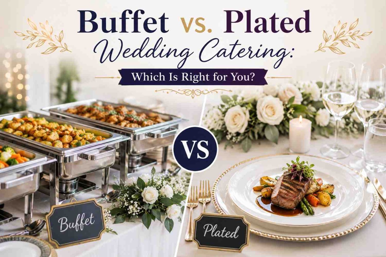 Buffet vs. Plated Wedding Catering: Which Is Right for You?