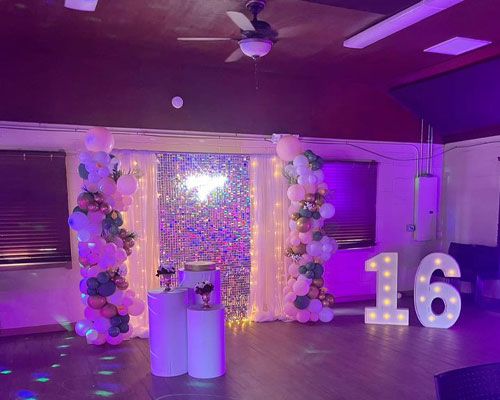 Sweet 16 parties