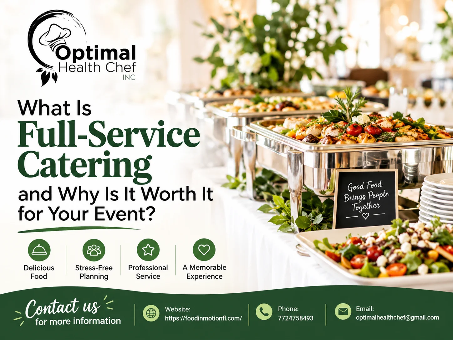 What Is Full-Service Catering and Why Is It Worth It for Your Event?